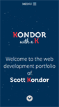 Mobile Screenshot of kondorwithak.com